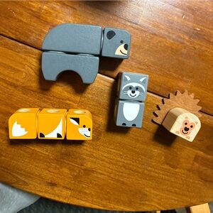 Animal Block Puzzle Set for baby/toddler